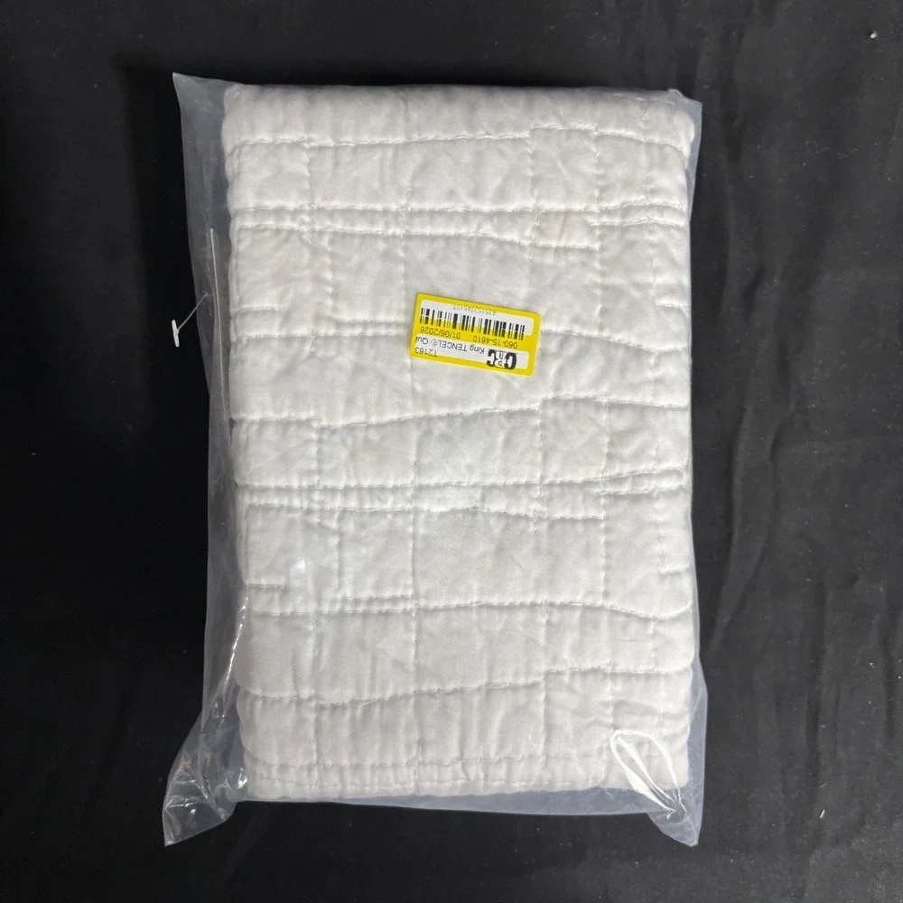 King TENCEL® Quilt Sham White - Threshold
